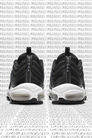 Nike Air Max 97 Reflector Leather Sneaker Hakiki Deri Reflektörlü Günlük Spor Ayakkabı Siyah