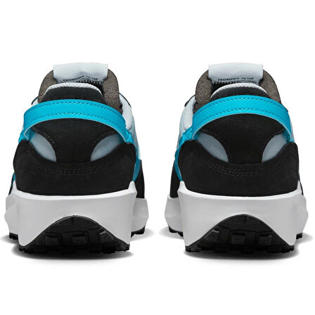 Nike Waffle Debut Leather Grey Sneaker Hakiki Deri Gri Spor Ayakkabı