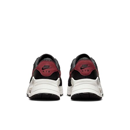 Nike Air Max Systm Leather Mens Sneaker Hakiki Deri Erkek Siyah Spor Ayakkabı