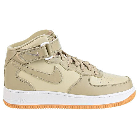 Nike Air Force 1 Mid '07 Limestone Leather Unisex Hakiki Deri Bilekli Sneaker Ayakkabı Yeşil