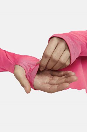 Nike Air Women's Running Mid Layer 1/4 Zip 1/4 Fermuar Pembe Koşu Üstü