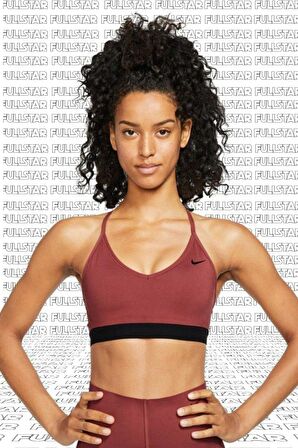 Nike Bra indy Light Support Sports Brown Büstiyer Sporcu Sütyeni Kahve