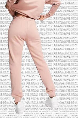 Nike Sportswear Essential Fleece Şardonlu Kalın Kadın Rose Eşofman Altı 