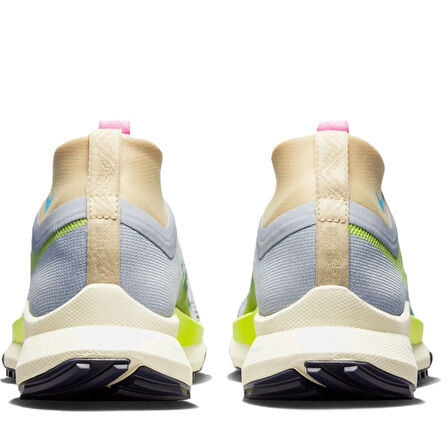 Nike React Pegasus Trail 4 GoreTex Su Geçirmez Reflektörlü Yürüyüş Koşu Ayakkabısı Gri