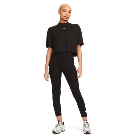 Nike W NSW NK CLSC HR 7/8 TIGHT LBR Siyah Kadın Tayt DV7789-010