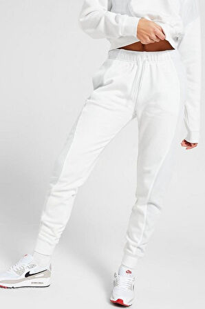 Nike Air Fleece Women's Track Pants Kadın Jogger Eşofman Altı Beyaz