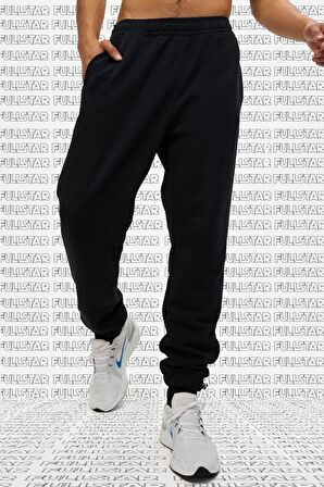 Nike Air Men French Terry Jogger Loose Fit Black Bol Kesim Eşofman Altı Siyah