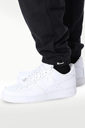 Nike Air Men French Terry Jogger Loose Fit Black Bol Kesim Eşofman Altı Siyah