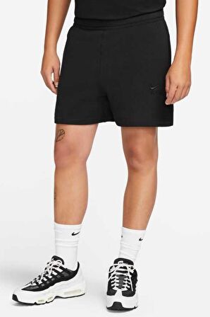 Nike Sportswear Air French Terry Short Kalın Pamuklu Siyah Erkek Şort