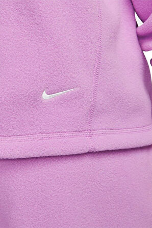 Nike ACG 'Wolf Tree' Loose Fit Women's LS Top Kadın Bol Kesim Polar Sweatshirt Mor