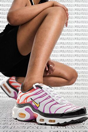 Nike Air Max Plus Tn Sneaker Renkli Kadın Spor Ayakkabı Beyaz