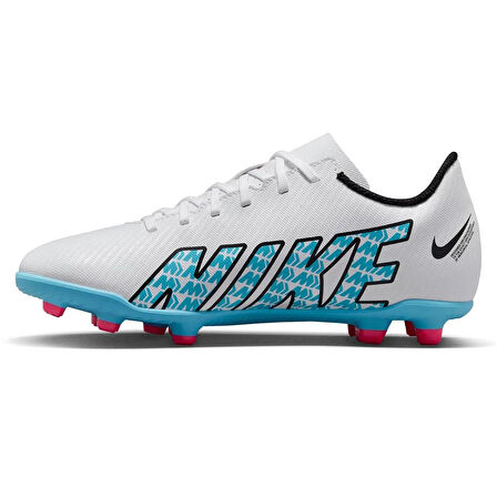 Nike Mercurial Vapor 15 Club FG/MG Junior Beyaz Futbol Ayakkabısı