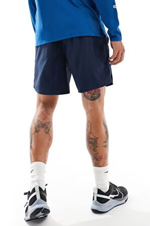 Nike Running Challenger Dri Fit 7 inch Woven Short Erkek Slip Astarlı Reflektörlü Koşu Şortu Lacivert