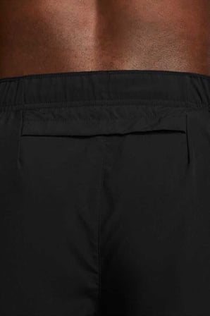Nike Challenger Mens Running Shorts 9 İnç Reflektörlü Erkek Koşu Antreman Şortu Siyah
