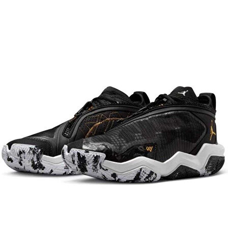 Nike Air Jordan WHY NOT 6 (GS) MİD Unisex Basketball Shoes Black Unisex Bilekli Basketbol Ayakkabısı Siyah