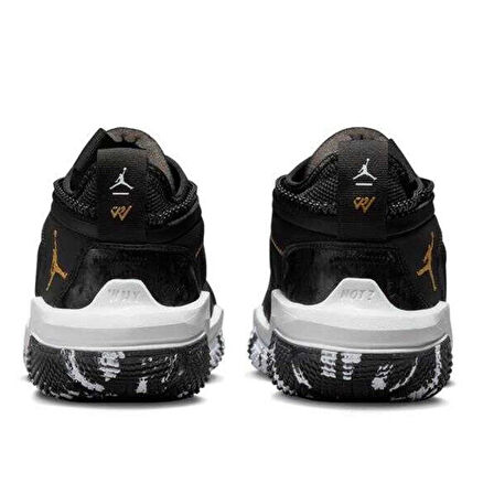 Nike Air Jordan WHY NOT 6 (GS) MİD Unisex Basketball Shoes Black Unisex Bilekli Basketbol Ayakkabısı Siyah