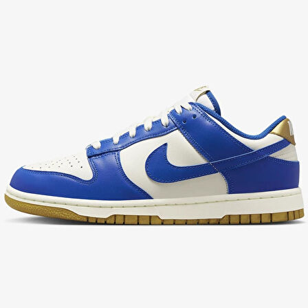 Nike Dunk Low Leather Women Sneaker Hakiki Deri Beyaz Lacivert Spor Ayakkabı Kadın