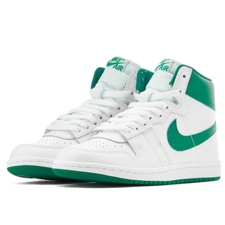 Nike Jordan Air Ship PE SP Leather Unisex Sneaker Hakiki Deri Günlük Spor Ayakkabı Beyaz-Yeşil
