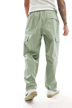 Nike Mens Sportswear Cargo Loose Fit Pants Woven Erkek Dokuma Büyük Beden Kargo Pantolan Eşofman Altı Yeşil