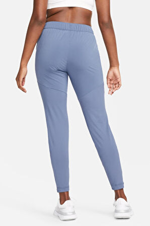 Nike Wmns Dri Fit Running Walk 7/8 Pant Yürüyüş Koşu Pantolonu Eşofman Altı Petrol Mavisi