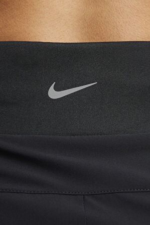 Nike Dri Fit Fitness High Waisted 3" Brief Lined Training Kadın 2 Cepli Antrenman Şortu Siyah