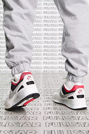 Nike Air Pegasus 89 Unisex Sneaker White Süet Derili Spor Ayakkabı Beyaz Gri