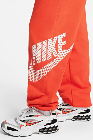 Nike Sportswear Women's Oversized Fleece Dansce Pants Kadın Geniş Beden Eşofman Altı Kırmızı