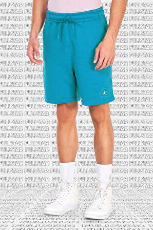 Nike Jordan Brooklyn Fleece Unisex Shorts Şardonlu Kalın Şort Turkuaz 