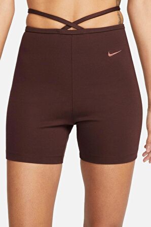 Nike Sportswear Everyday Modern 5 inch Biker Shorts Kadın Tayt Şort Kahverengi