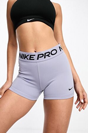 Nike Pro 365 Shorts Tights Blue Toparlayıcı 8 cm Biker Tayt Şort Mavi