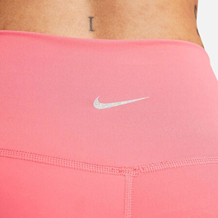 Nike Yoga Dri-Fit High-Rise 7/8  Yüksek Bel Toparlayıcı Kadın Tayt Pembe
