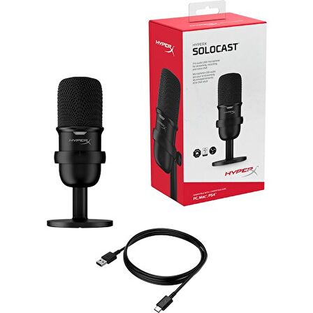 HyperX Solocast Oyuncu Mikrofonu