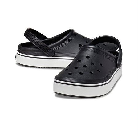 Crocs Off Court Clog Unisex Sandalet 208371-001 Siyah