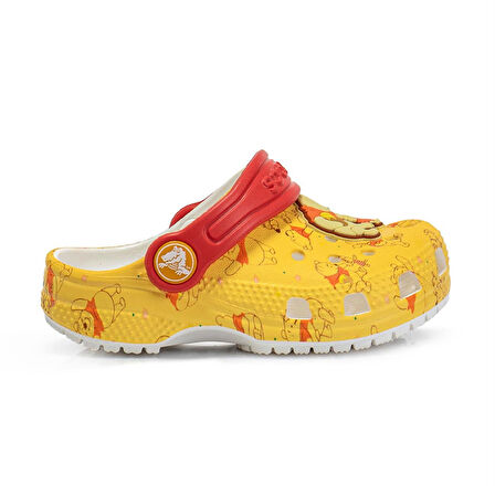 Crocs ClassicDisneyWinniethePoohCgT Çocuk Sandalet 208358-94S Beyaz