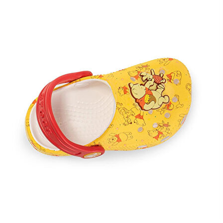 Crocs ClassicDisneyWinniethePoohCgT Çocuk Sandalet 208358-94S Beyaz