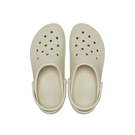 Crocs Off Court Clog Unisex Sandalet 208371-2Y2 Krem