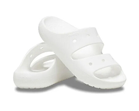 Crocs Classic Sandal V2 Unisex Terlik 209403-100 Beyaz