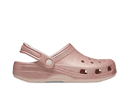 Crocs Classic Glitter Clog Kadın Terlik 205942-6WV Pembe