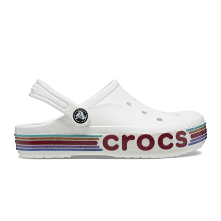 Crocs Bayaband Rainbow Glitter Clg T Çocuk Sandalet 209731-100 Beyaz