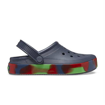 Crocs Off Court Glow Band Clog K Çocuk Sandalet 209715-4NW Gri