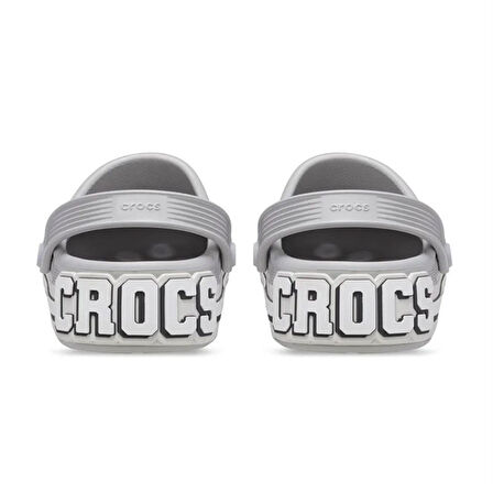 Crocs Off Court Logo Clog Unisex Sandalet 209651-1FT Gri