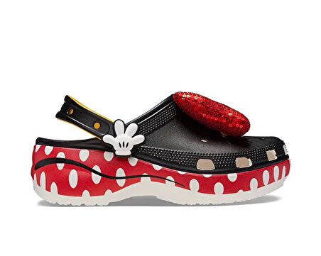 Crocs Minnie Cls Platform Clg W Kadın Terlik 209896-100 Siyah