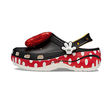 Crocs Minnie Cls Platform Clg W Kadın Terlik 209896-100 Siyah