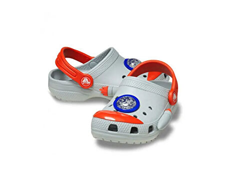 Crocs Classic Rocket Ship Clog T Bebek Terlik 210359-1NM Gri