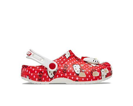 Crocs Hello Kitty Red Classic Clog K Çocuk Terliği 210576-90H Renkli