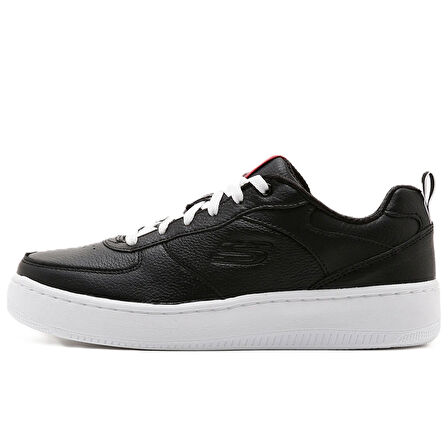 Skechers Sport Court 92-Illustrious Leather Memory Foam Womens Sneaker Hakiki Deri Hafızalı Taban Kadın Günlük Spor Ayakkabı Siyah