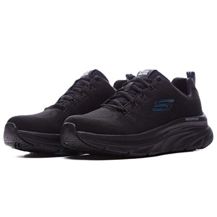 Skechers D'Lux Walker-Get Oasis Memory Foam Waterproff Mens Walking Shoes Hafızalı Taban Su Geçirmez Erkek Yürüyüş Ayakkabısı Siyah 