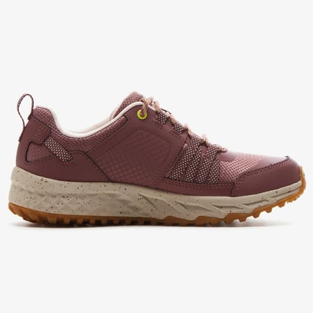 Skechers Escape Plan-Endless Pursuit Water Repellent Leather Memory Foam Womens Outdoor Shoes Su Tutmayan Hafızalı Taban Hakiki Deri Kadın Outdoor Ayakkabı Mor