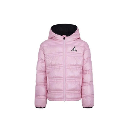 Jordan Core Mid Wt Puffer Çocuk Mont 45C436-A0W Pembe