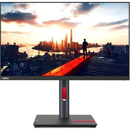 LENOVO ThinkVision P24h-30, 63B3GAT6TK, 23,8&quot; Full HD, 4ms, 60Hz, HDMI, DP, Pivot, IPS LED Monitör